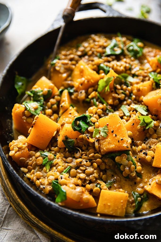 Vegan Coconut Lentil Curry