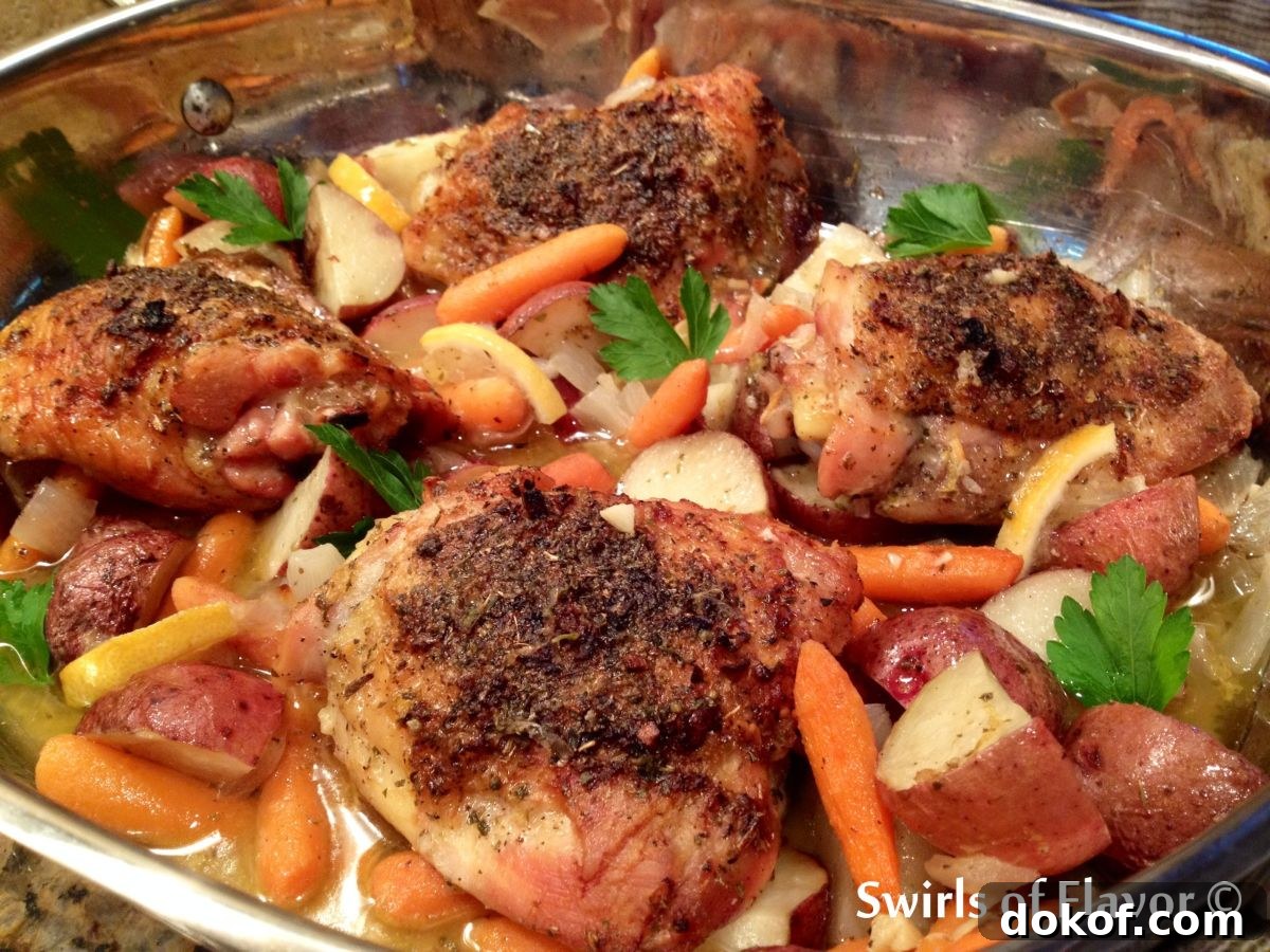 Roasted Chicken and Vegetable Casserole