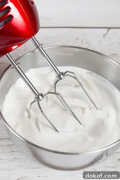homemade whipped cream