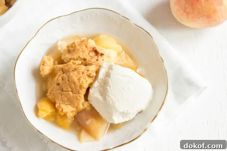 Easy Peach Cobbler