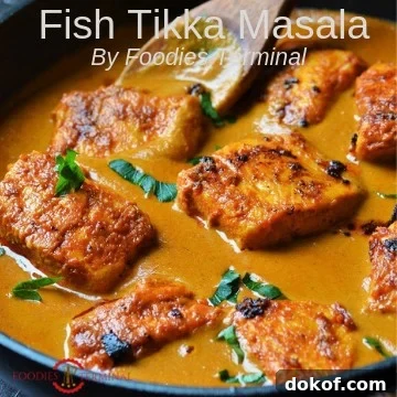 Fish Tikka Msala recipe made with Salmon