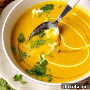 Carrot Ginger Coconut Milk Soup - Olivia Adriance
