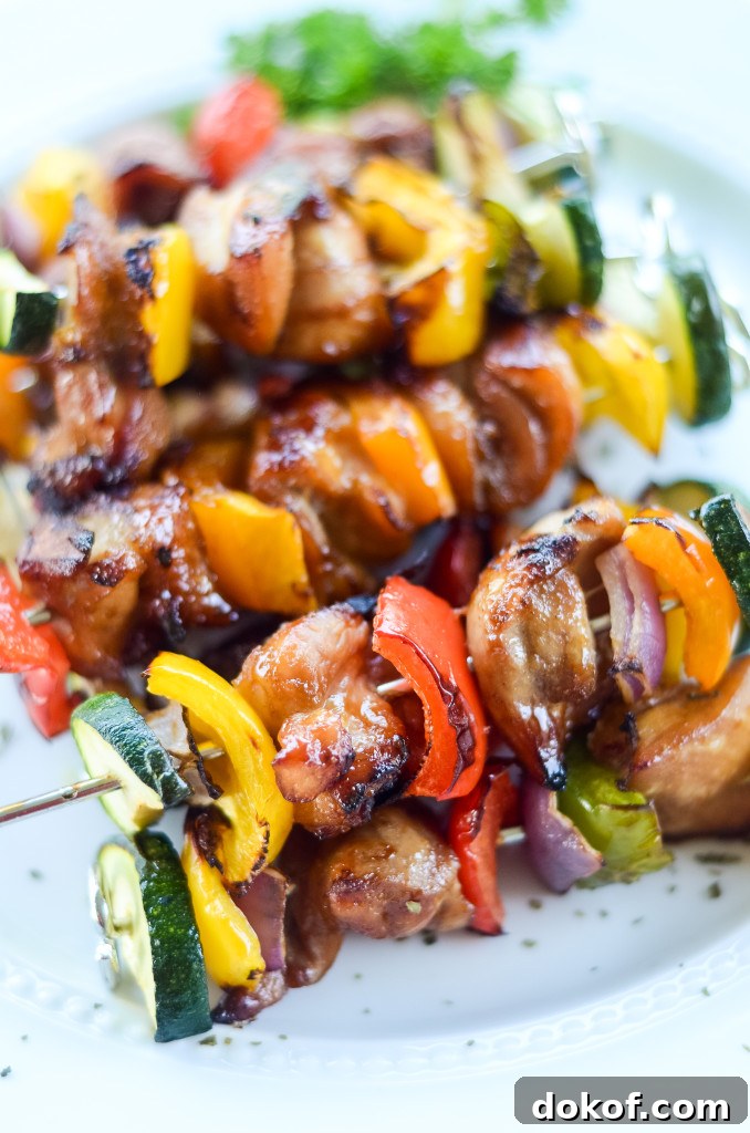 air fryer chicken kabobs