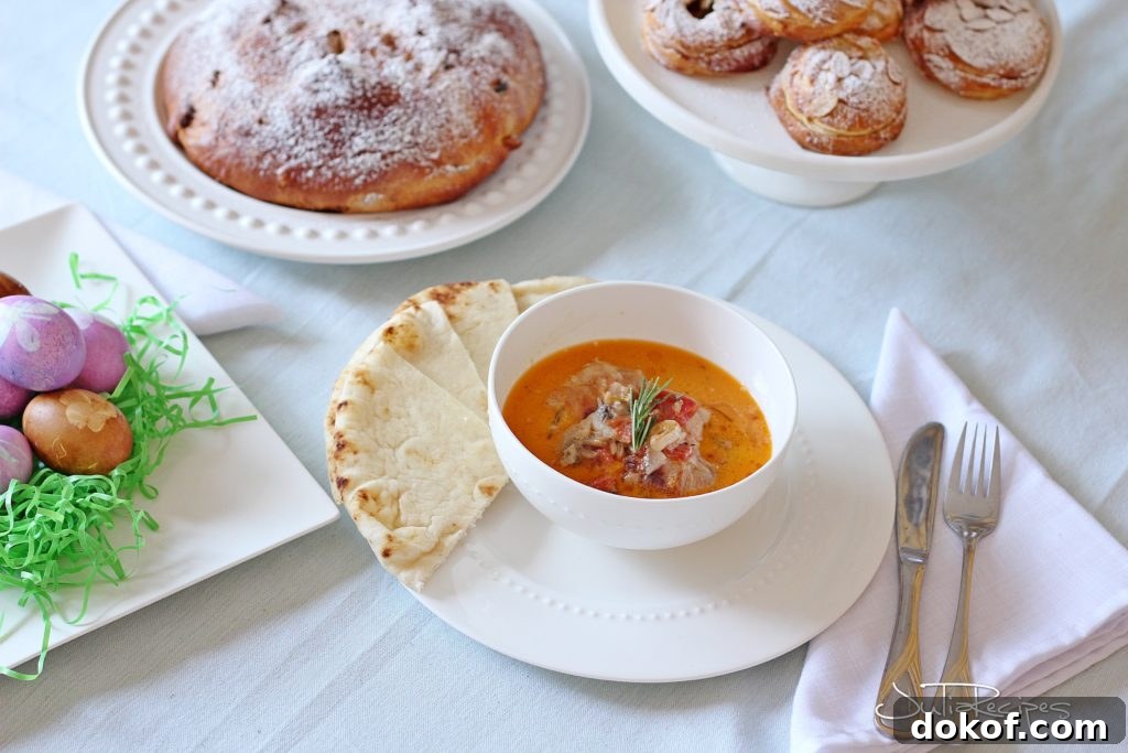 Creamy rabbit stew in white bowl