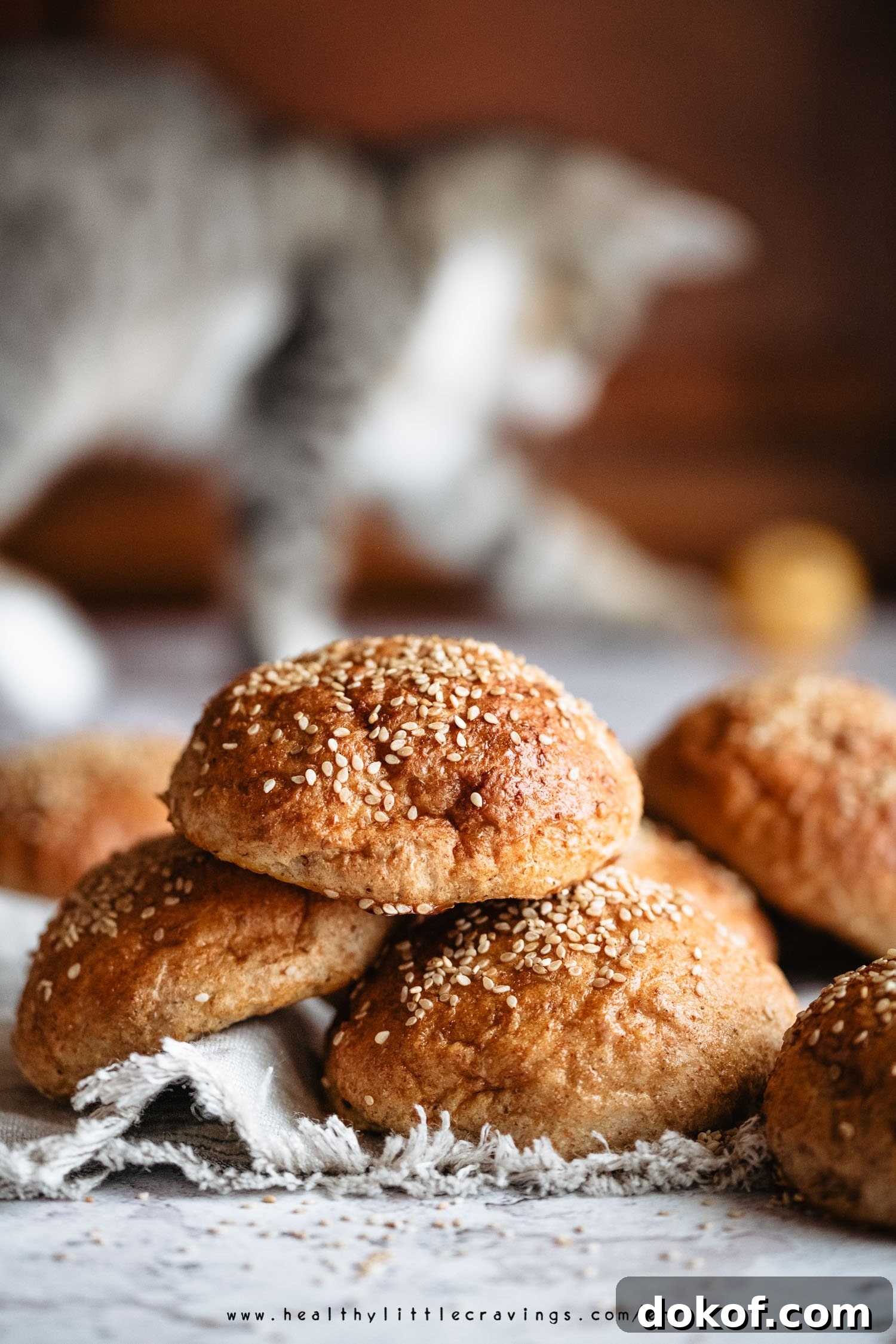 Whole wheat milk buns recipe for hamburgers