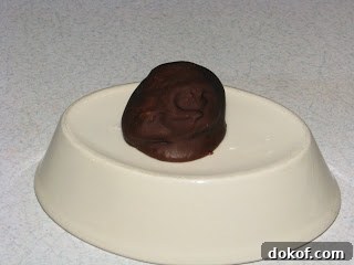 Cookie Dough Truffles plated