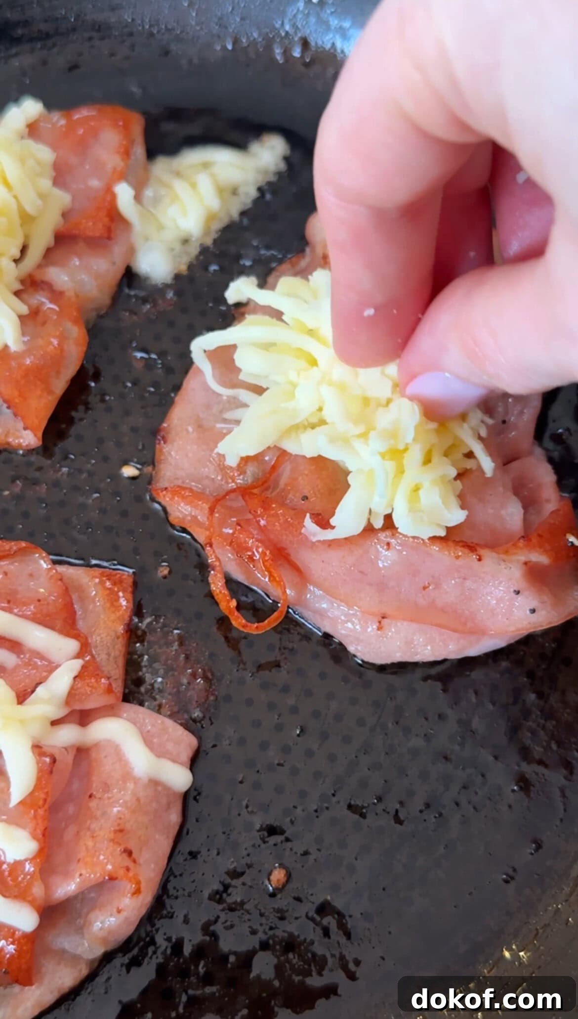 Morning Bagel Sandwich Recipes for Quick, Flavorful Breakfasts 8 adding melted cheese to mortadella.