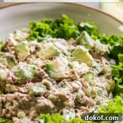 Keto Avocado Tuna Salad Recipe Low carb | EatBetterRecipes.com