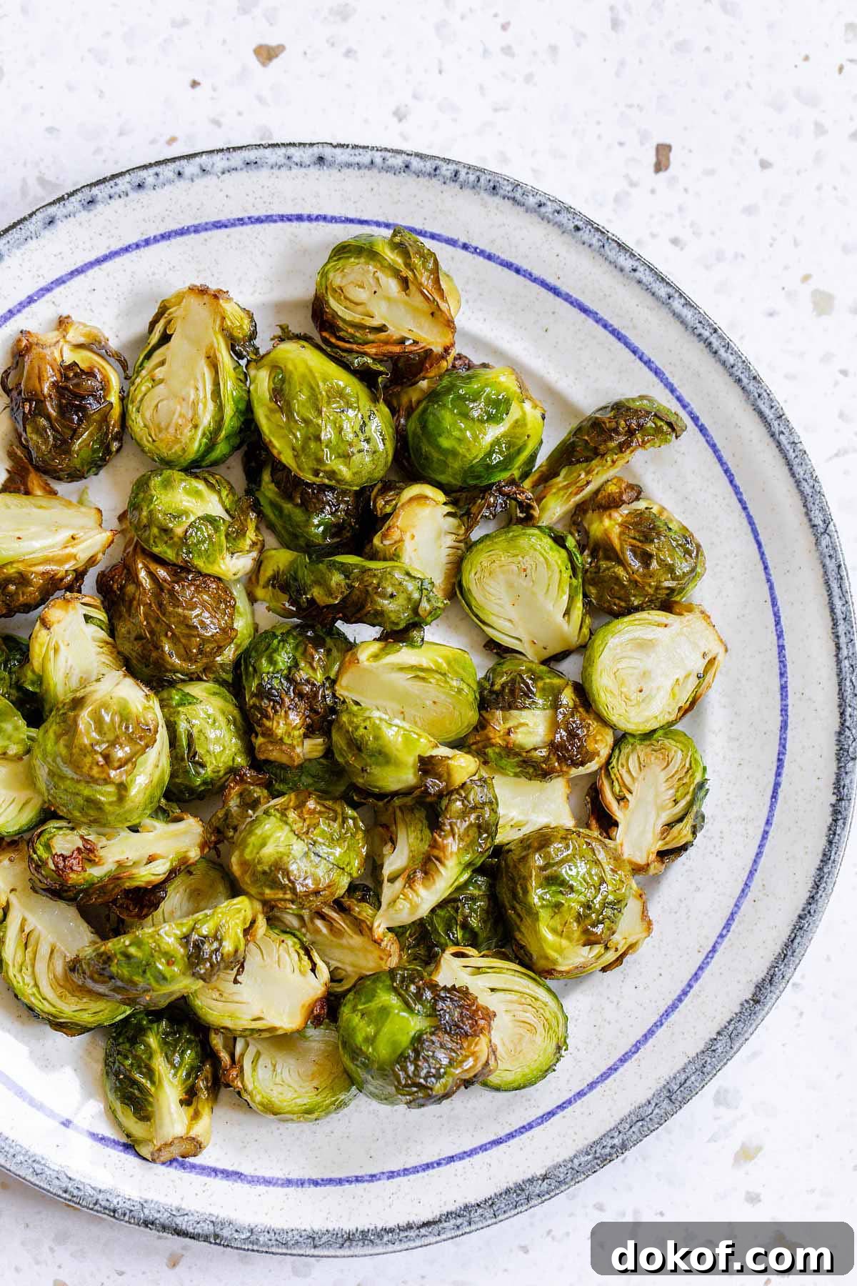 Air fryer brussels sprouts