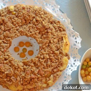 a close up of a cake
