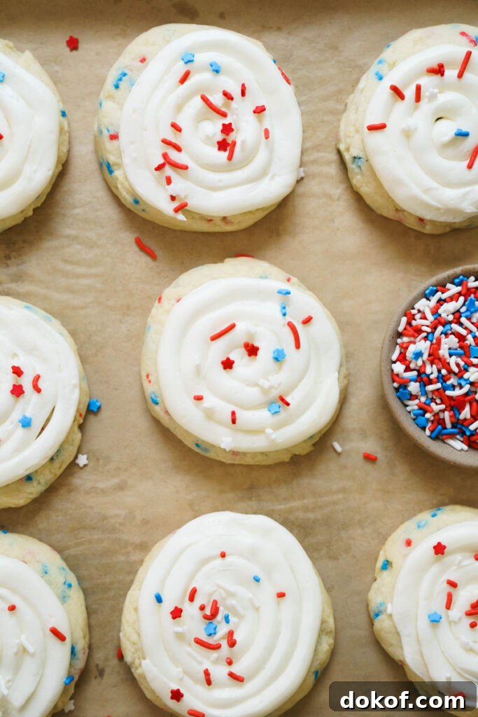 Cookies close up